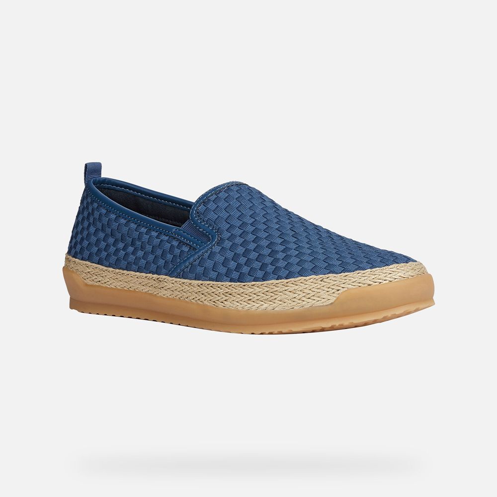 Basket Geox Mondello - Bleu - Homme 207596-TAH